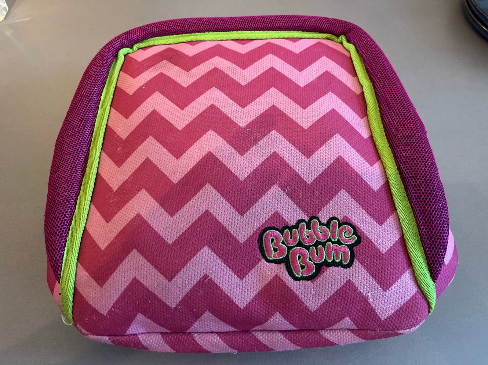 BubbleBum opblaasbaar zitverhoger kussen met hoes en doos, Overige merken, 15 t/m 36 kg, Ophalen of Verzenden, Gebruikt