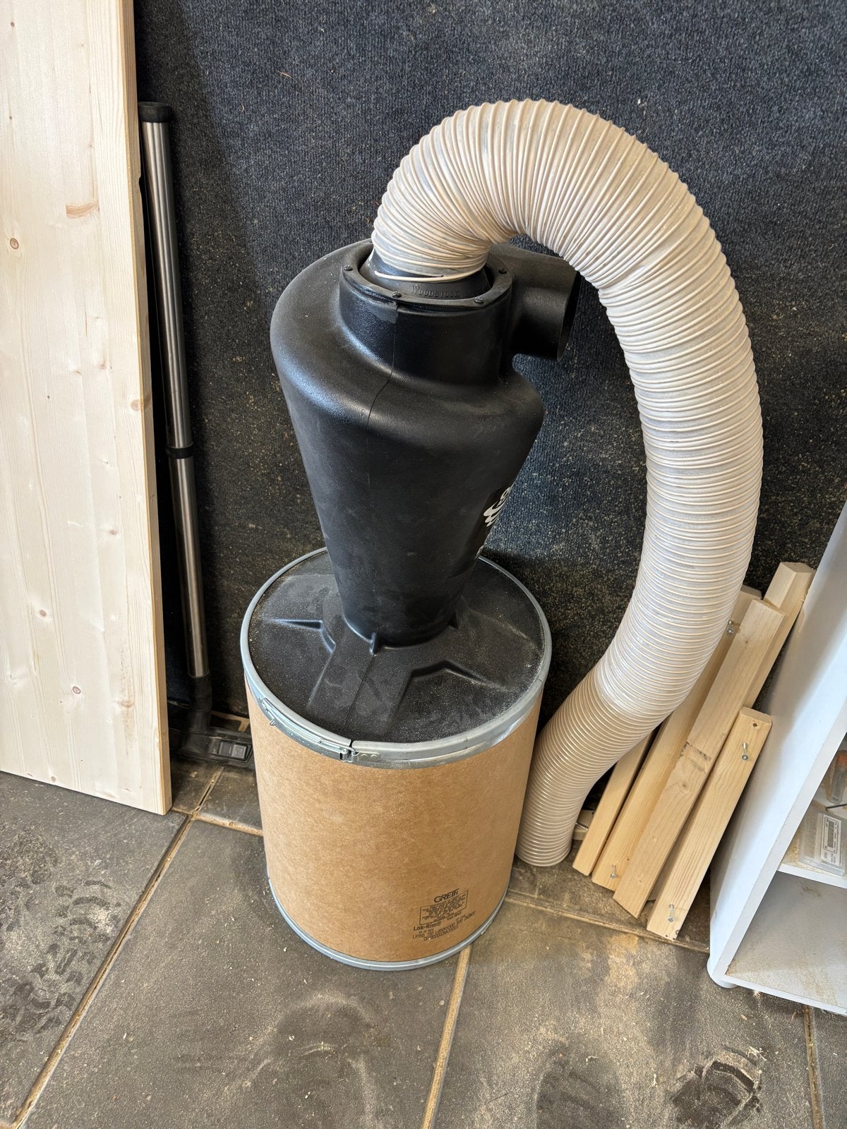 Cycloonfilter voor stofafzuiging, Ophalen, Gebruikt, Afzuiger