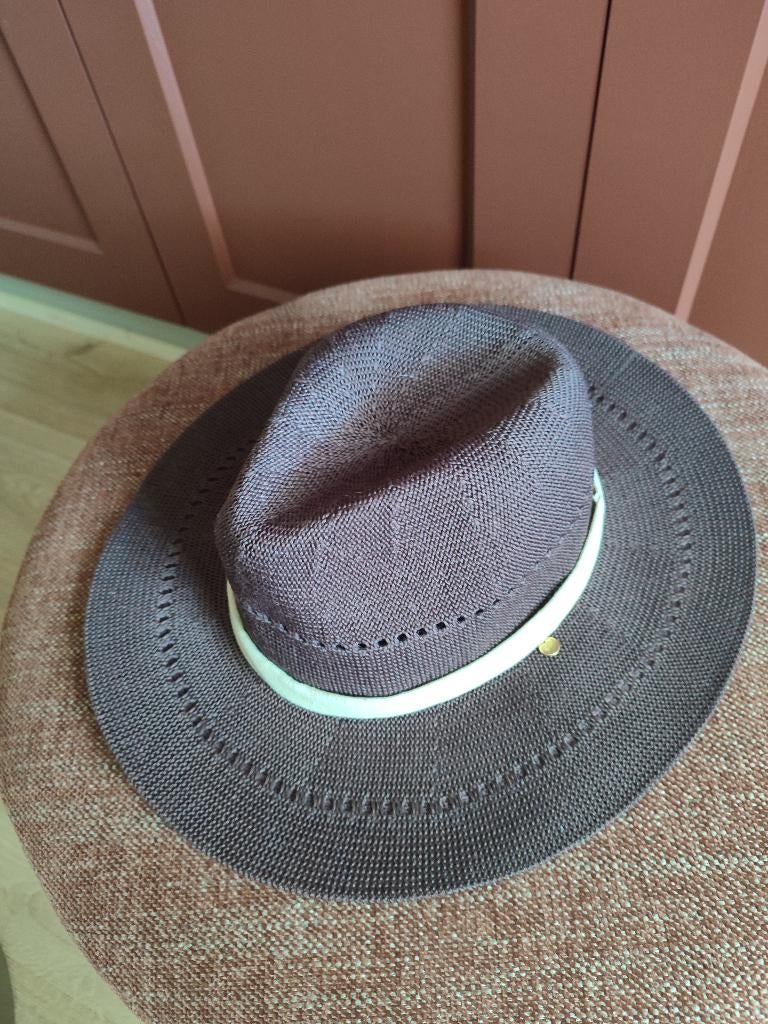Donkerbruine hoed dames Parfois, Hoed, Zo goed als nieuw, Parfois, One size fits all