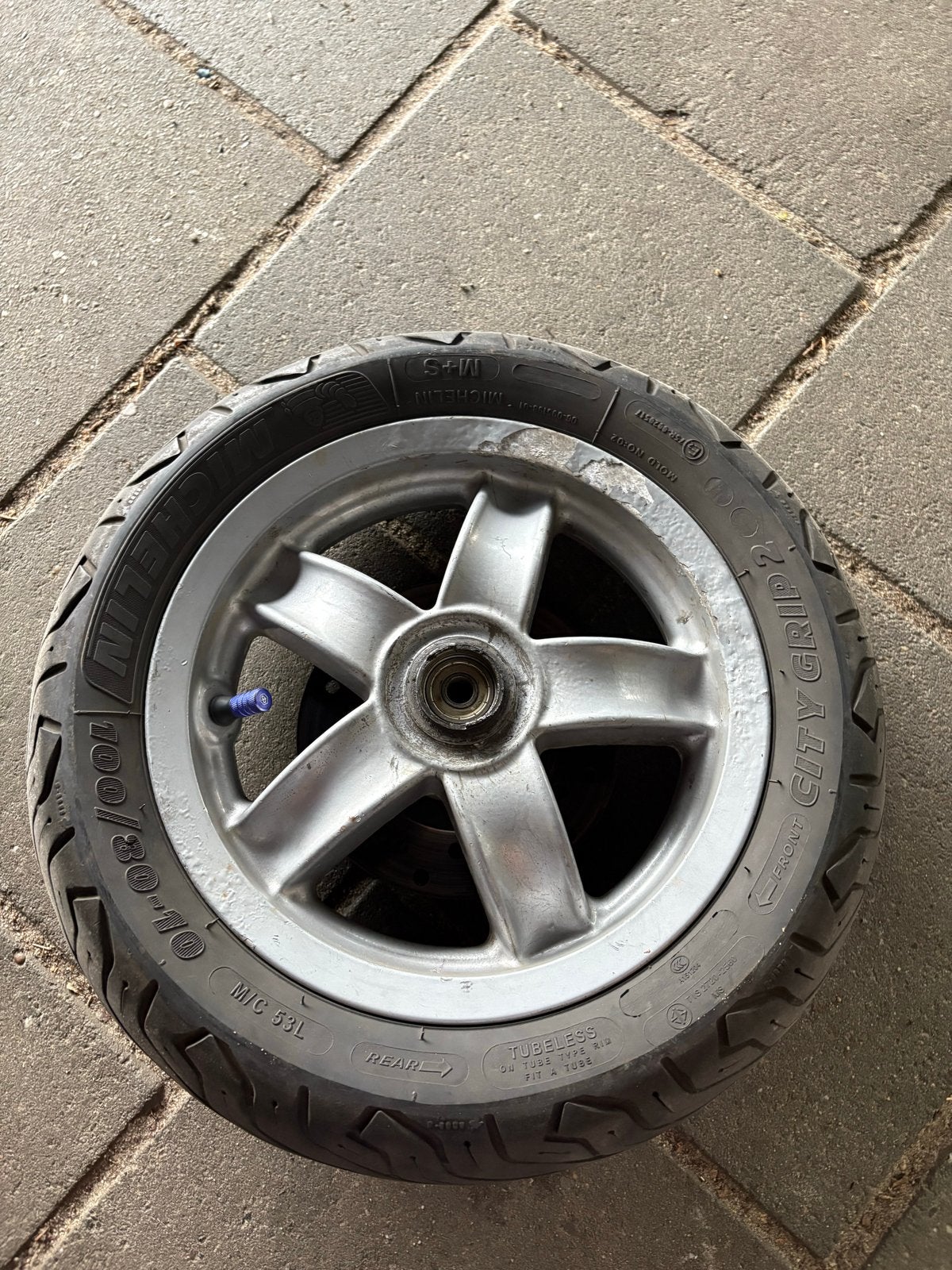 Piaggio Zip voorwiel, Ophalen of Verzenden, Gebruikt, Overige typen, Piaggio