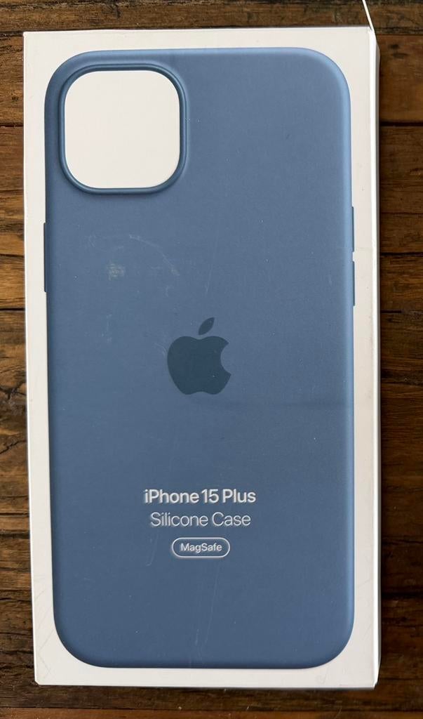 Apple iPhone 15 Plus, MagSafe, Frontje of Cover, Blauw, Nieuw