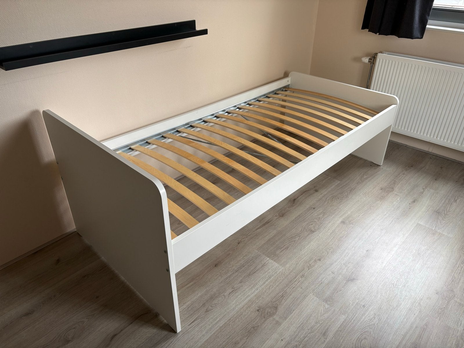 IKEA Släkt bed 90x200 incl. matras, Ophalen, Gebruikt, 90 cm, Eenpersoons