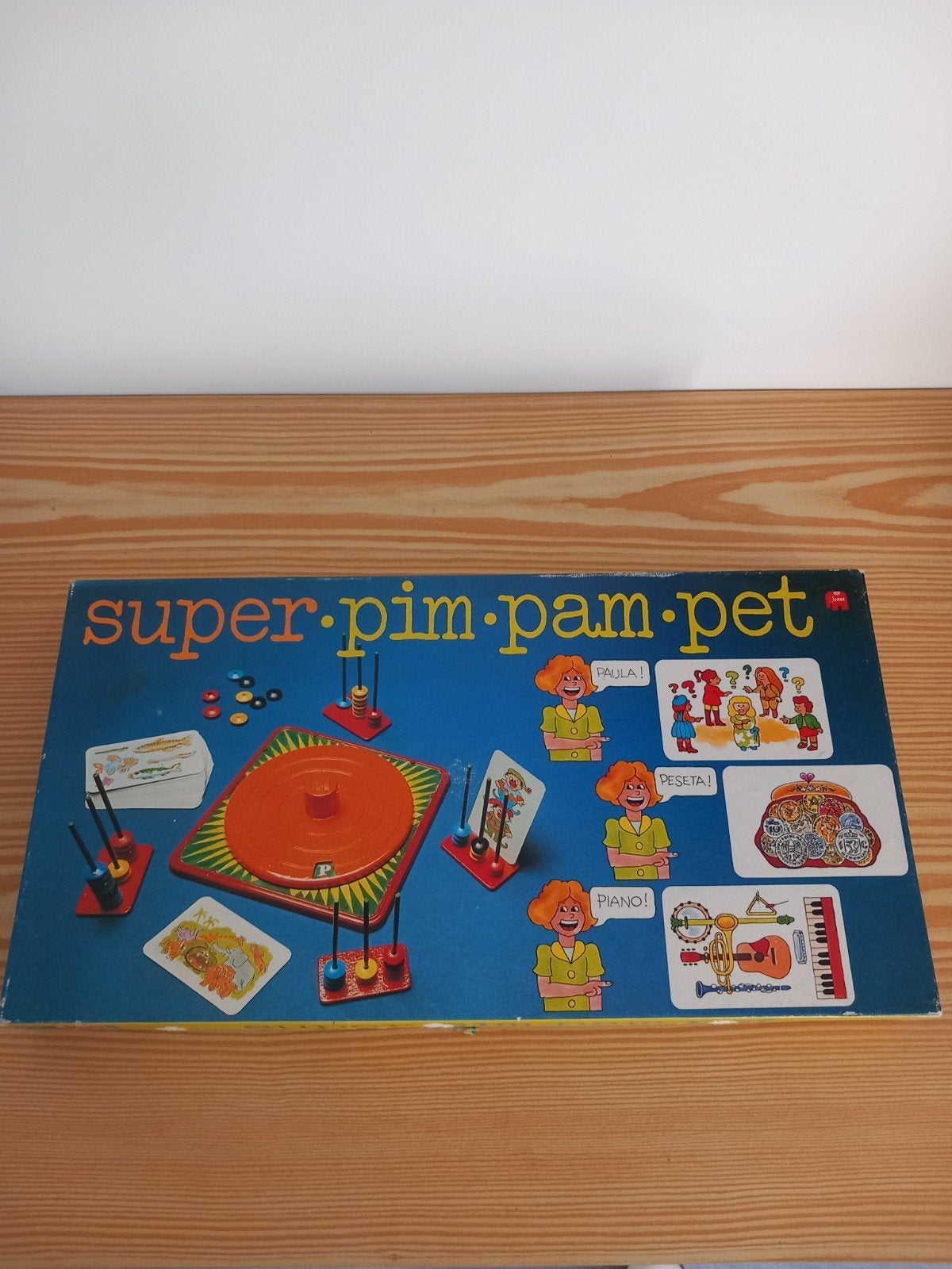 Super Pim Pam Pet Bordspel - Vintage Gezelschapsspel, Vijf spelers of meer, Ophalen of Verzenden, Gebruikt, Jumbo