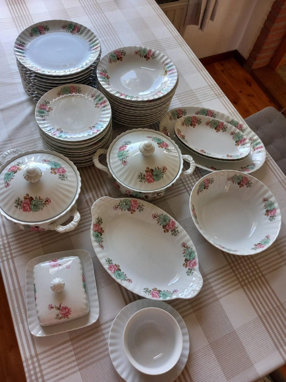 Vintage servies Wunsiedel Bavaria Germany, Ophalen
