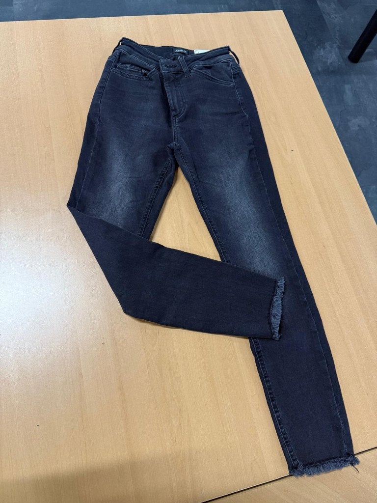 ONLY Blush Skinny Mid Waist Ankle Jeans Zwart S/30, Customerservice@bestseller.com, Zwart, Nieuw, Ophalen of Verzenden