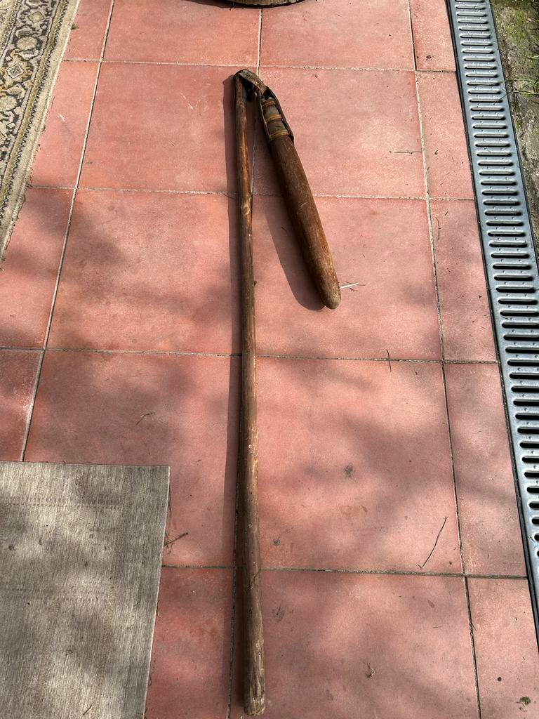 Antieke Dorsvlegel - Authentiek Landbouwwerktuig, Antiek en Kunst, Antiek | Gereedschap en Instrumenten, Ophalen of Verzenden