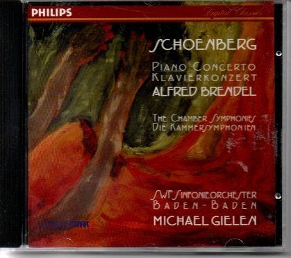 Schoenberg - Piano Concerto & Chamber Symphonies - Brendel, Overige componisten, Modernisme tot heden, Ophalen of Verzenden, Zo goed als nieuw