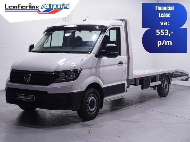 Volkswagen Crafter 2.0 TDI 140 pk L4 Autotransporter Airco,, Voorwielaandrijving, Stof, Gebruikt, 4 cilinders