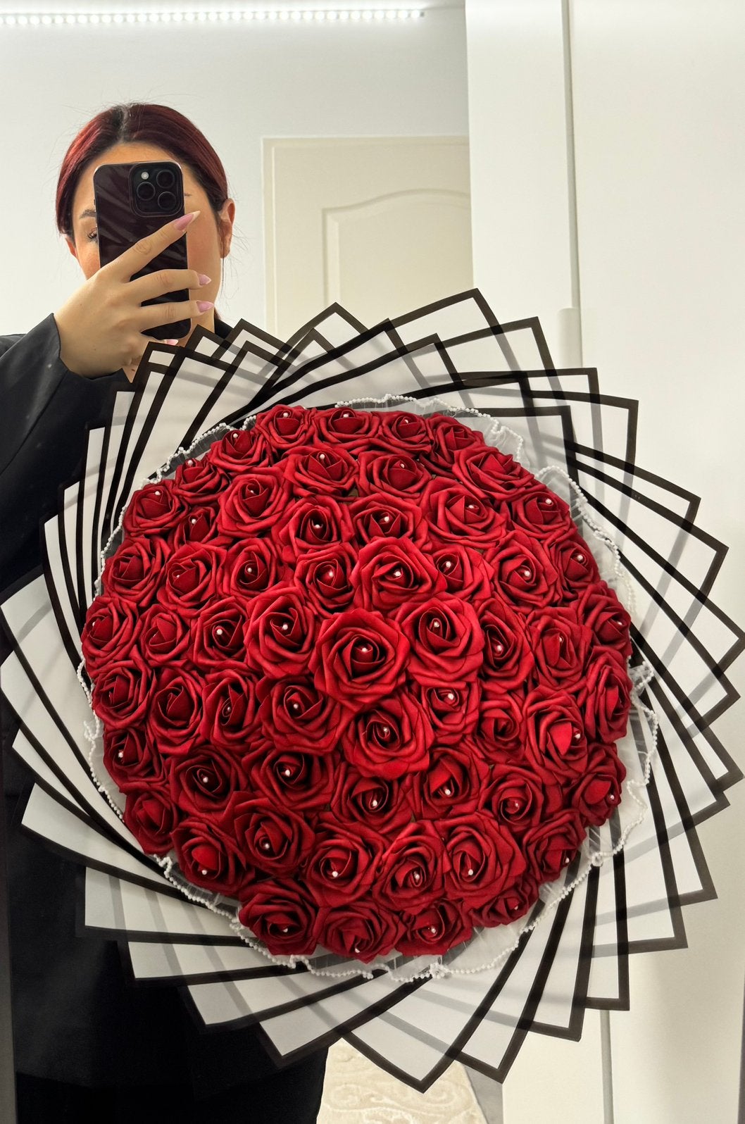 Boeketten van kunstbloemen, Ophalen of Verzenden, Zo goed als nieuw