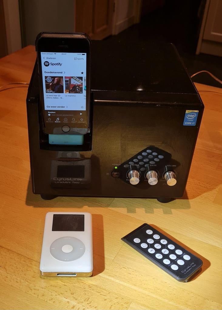 iPod Subwoofer met 2 Satellietluidsprekers, Ophalen of Verzenden, 120 watt of meer, Subwoofer, Overige merken