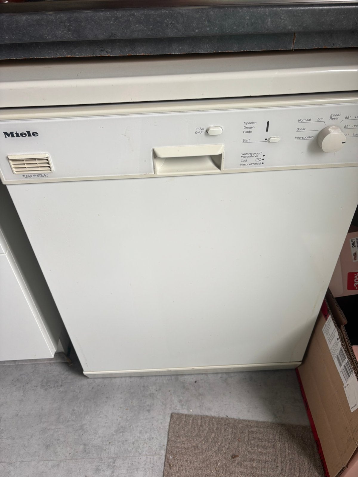 Miele vaatwasser, Ophalen, Gebruikt, Vrijstaand, Minder dan 85 cm