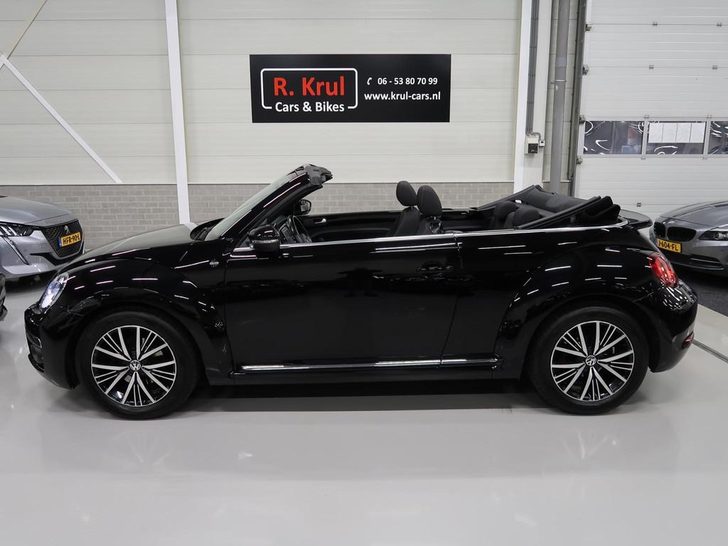 Volkswagen Beetle Cabriolet 1.2 TSI Sound Airco-ecc Navigati, Auto's, Voorwielaandrijving, Stof, Gebruikt, 4 cilinders