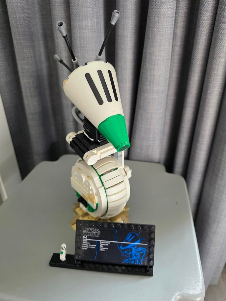 LEGO Star Wars D-O Droid (75278) - Zo goed als nieuw, Ophalen of Verzenden, Zo goed als nieuw, Overige typen