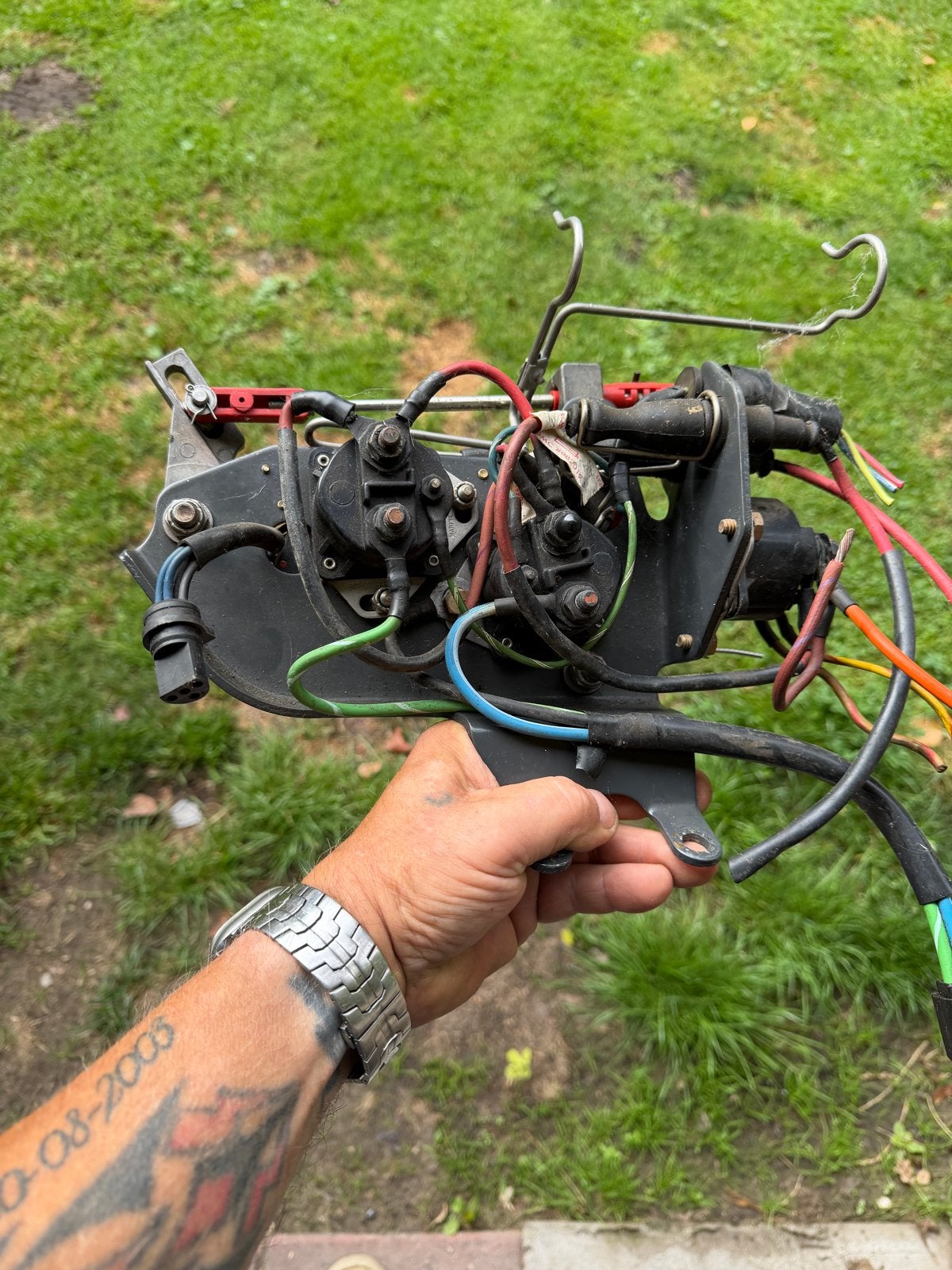 Motorbediening / schakelpaneel OMC inboard engines, Ophalen of Verzenden, Gebruikt, Motor en Techniek