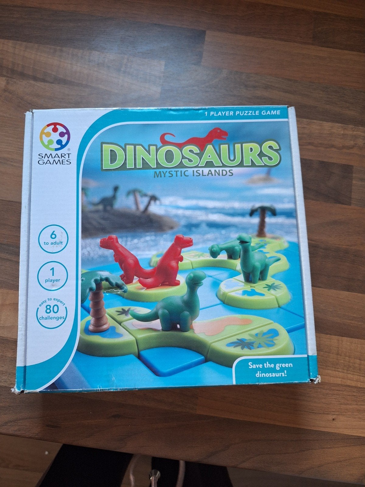 SmartGames Dinosaurs: Mystic Islands - Puzzelspel, Ophalen of Verzenden, 10 tot 50 stukjes, Zo goed als nieuw, 6 jaar of ouder