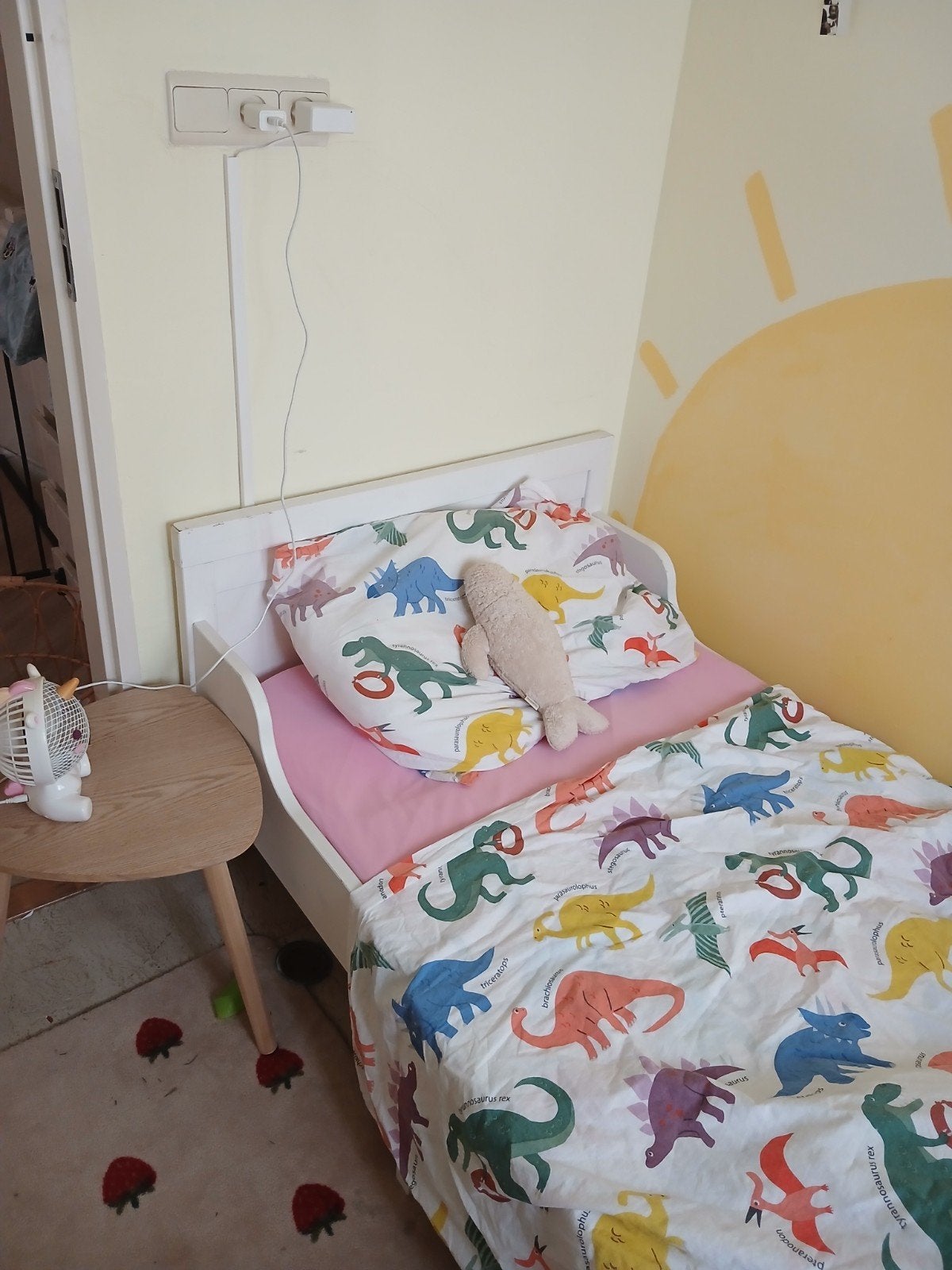IKEA sundvik peuter meegroeibed, 70 tot 85 cm, Zo goed als nieuw, 180 cm of meer, Ophalen
