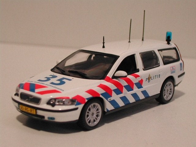 Volvo. V70. KLPD. Nederlandse. Politie Minichamps 1:43 NIEUW, Hobby en Vrije tijd, Ophalen of Verzenden, Nieuw, Auto, MiniChamps