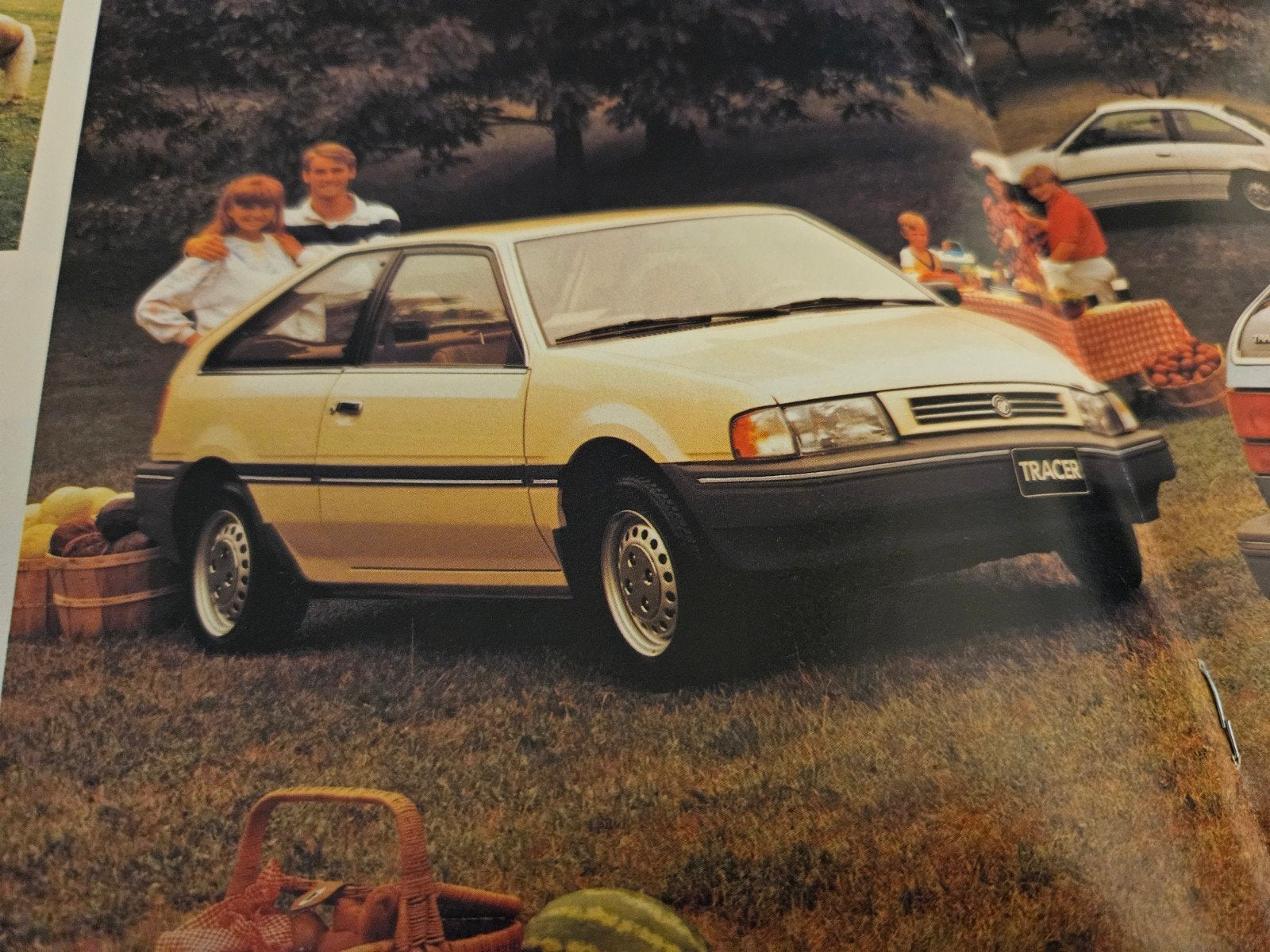 Brochure Mercury Tracer 1987, Ophalen of Verzenden, Zo goed als nieuw, Overige merken