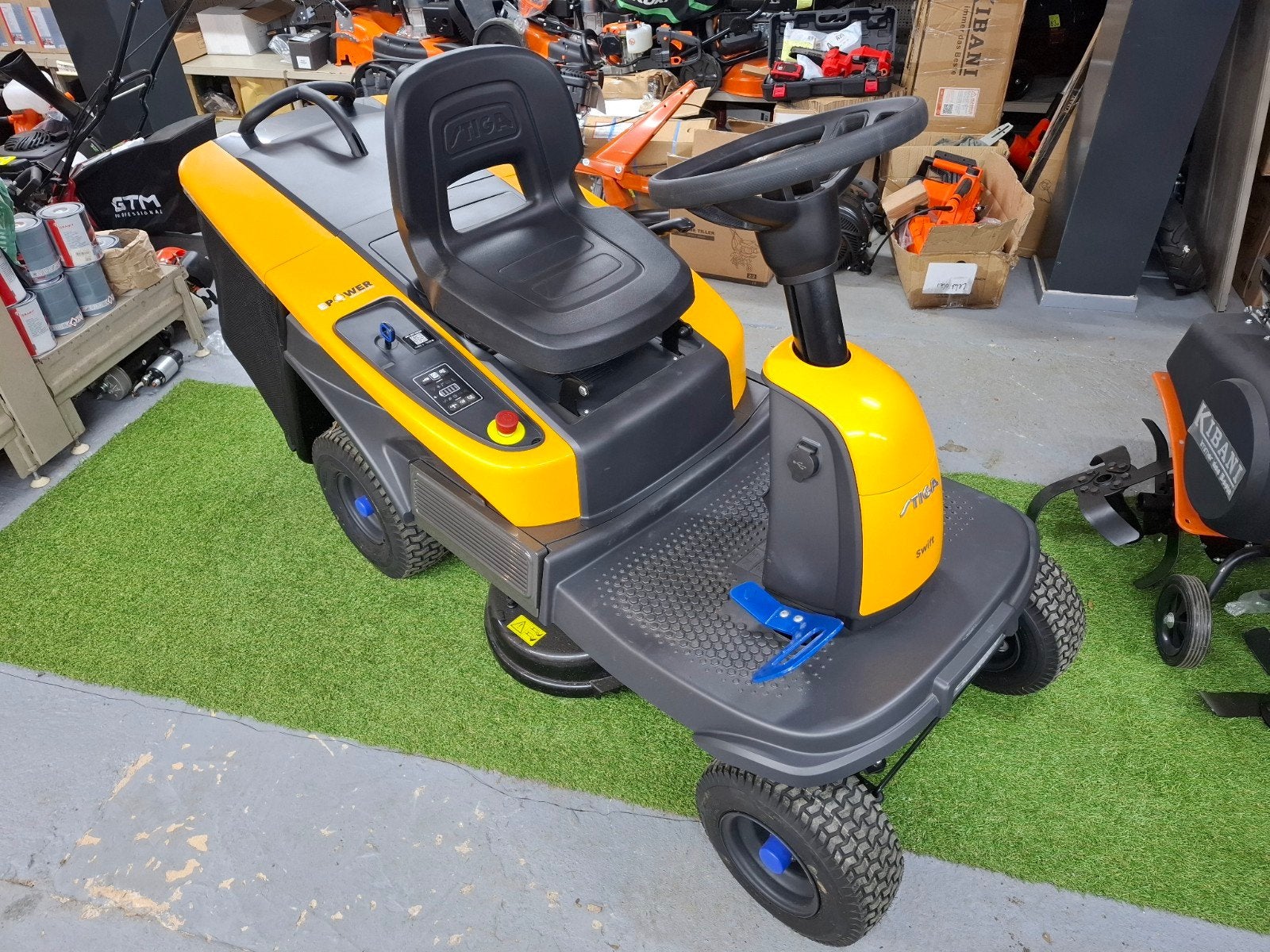 STIGA Swift Zitmaaier op Accu! 

 Krachti, Tuin en Terras, Ophalen, Mulchfunctie, Nieuw, Accu-grasmaaier