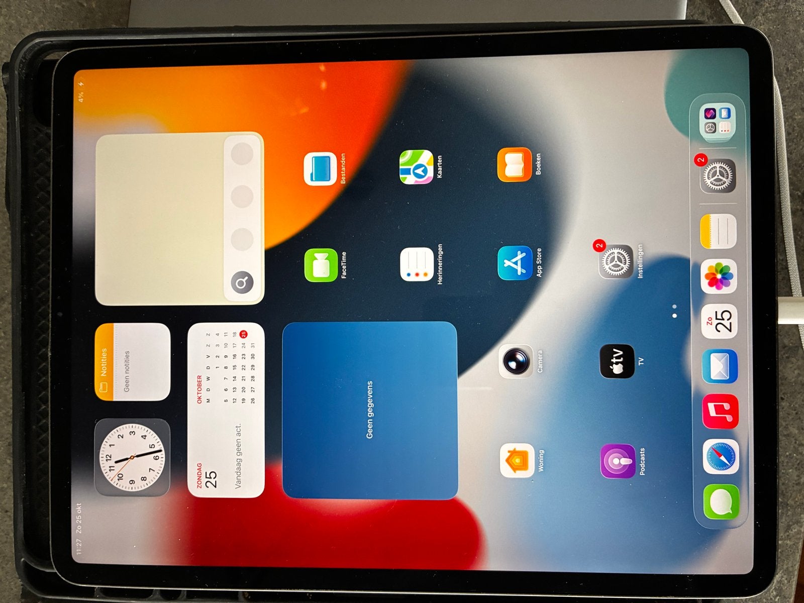 Apple iPad Pro (12,9 inch, 3e generatie) 64GB, Zwart, Ophalen of Verzenden, Apple iPad Pro, 64 GB