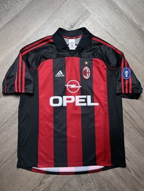 Match worn shirt AC Milan Olivier Bierhoff, Verzamelen, Sportartikelen en Voetbal, Ophalen of Verzenden, Gebruikt, Buitenlandse clubs