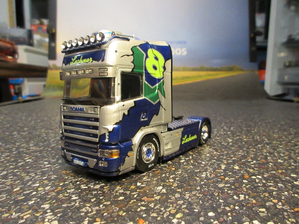 Tekno Scania R4 Lechner, Hobby en Vrije tijd, Ophalen of Verzenden, Nieuw, Bus of Vrachtwagen, Tekno