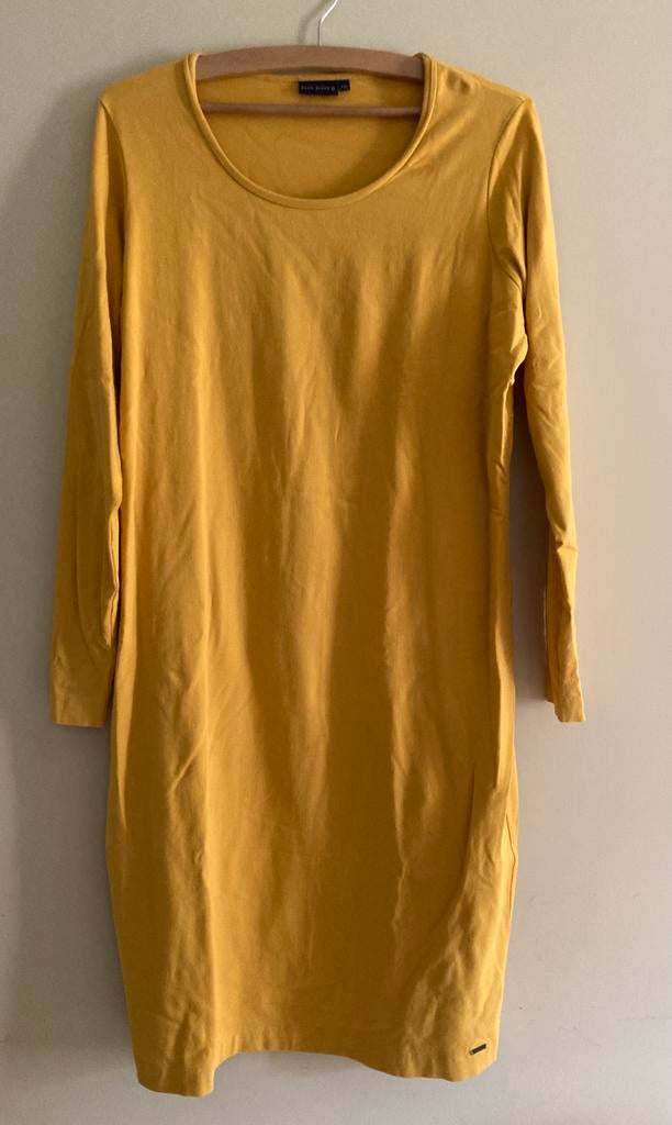 Oker gele College Style Blue River jurk XXL, Geel, Maat 46/48 (XL) of groter, Ophalen of Verzenden, Knielengte