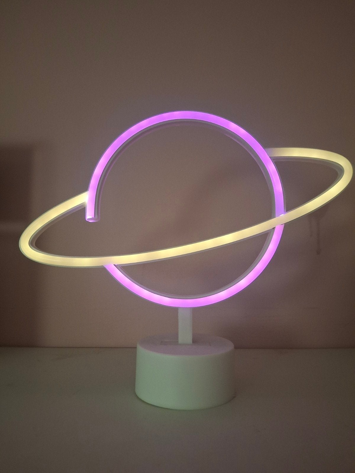 neon lamp ufo, Ophalen of Verzenden, Werkt op batterijen