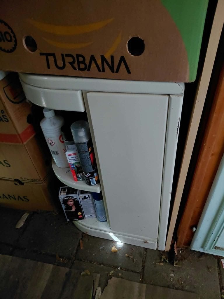 nacht kastje, Huis en Inrichting, Ophalen, Gebruikt, Minder dan 45 cm, 55 tot 70 cm