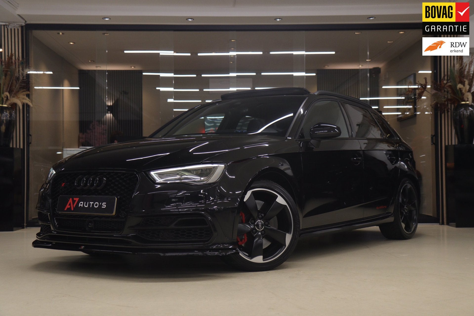 Audi A3 Sportback 2.0 TFSI S3 quattro Pro Line Plus PANO/B&O, Auto's, Automaat, Gebruikt, Euro 6, 4 cilinders