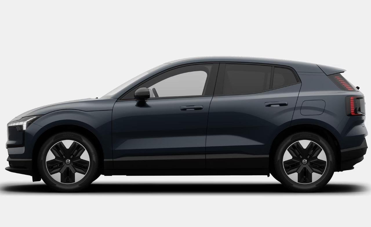 Volvo EX30 P3 Long Range Plus Europa 69 kWh | Harman Kardon, Auto's, Automaat, Achterwielaandrijving, Blauw, Leder en Stof
