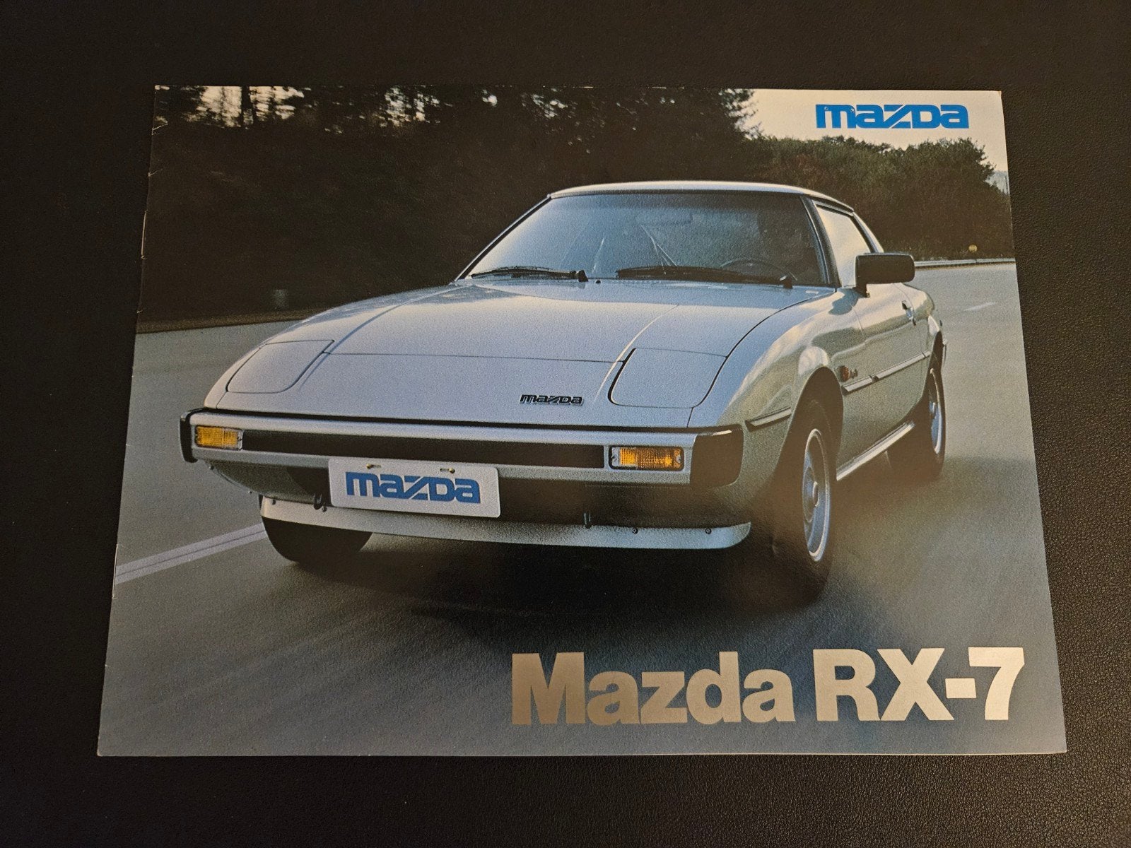 Brochure Mazda RX-7, Boeken, Auto's | Folders en Tijdschriften, Ophalen of Verzenden, Zo goed als nieuw, Mazda