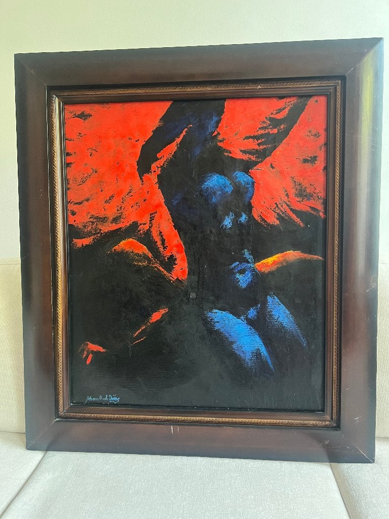 Origineel olieverfschilderij, Antiek en Kunst, Kunst | Schilderijen | Klassiek, Ophalen