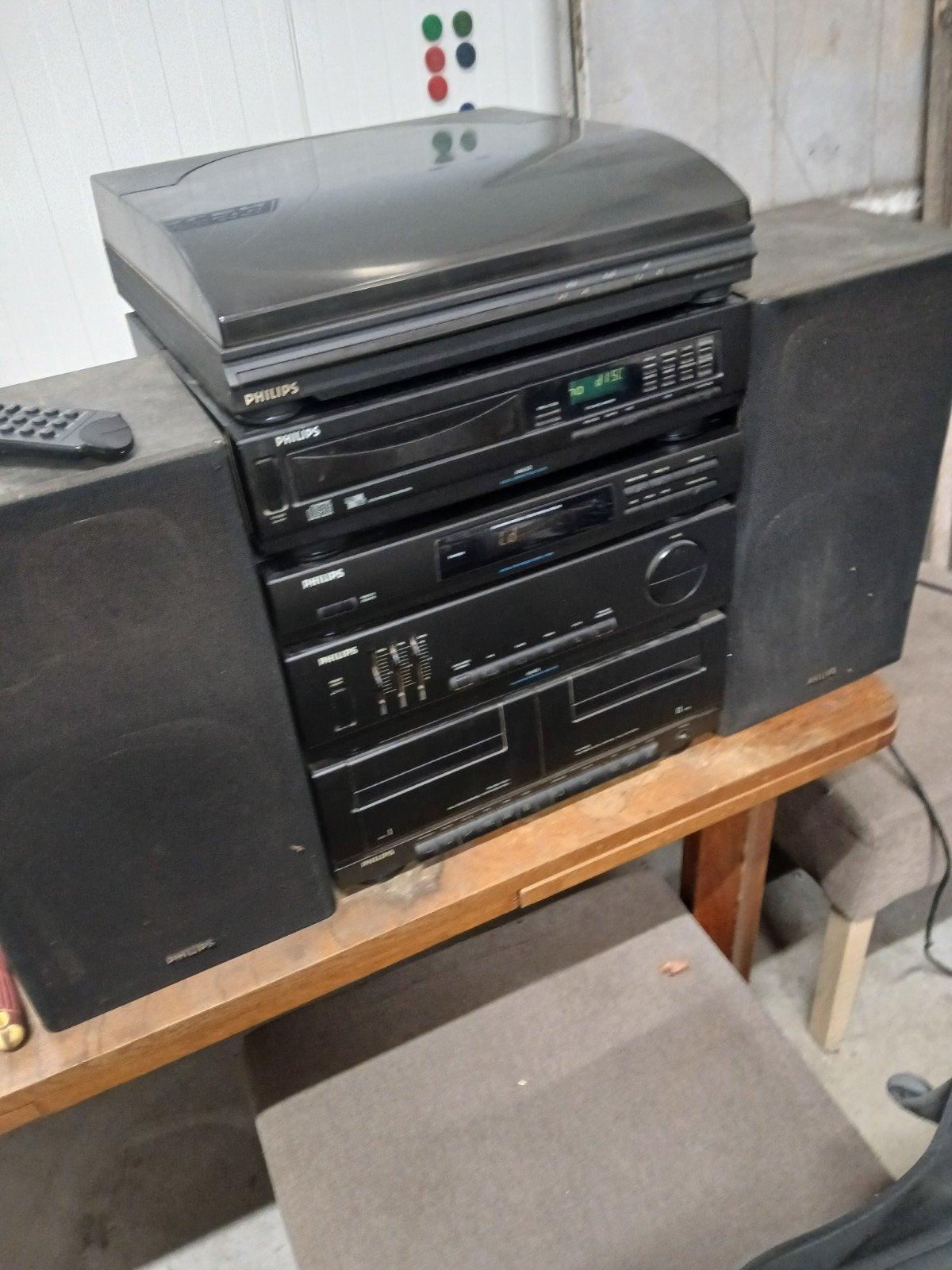 Philips radio zet  toren  opknapper, Ophalen, Philips