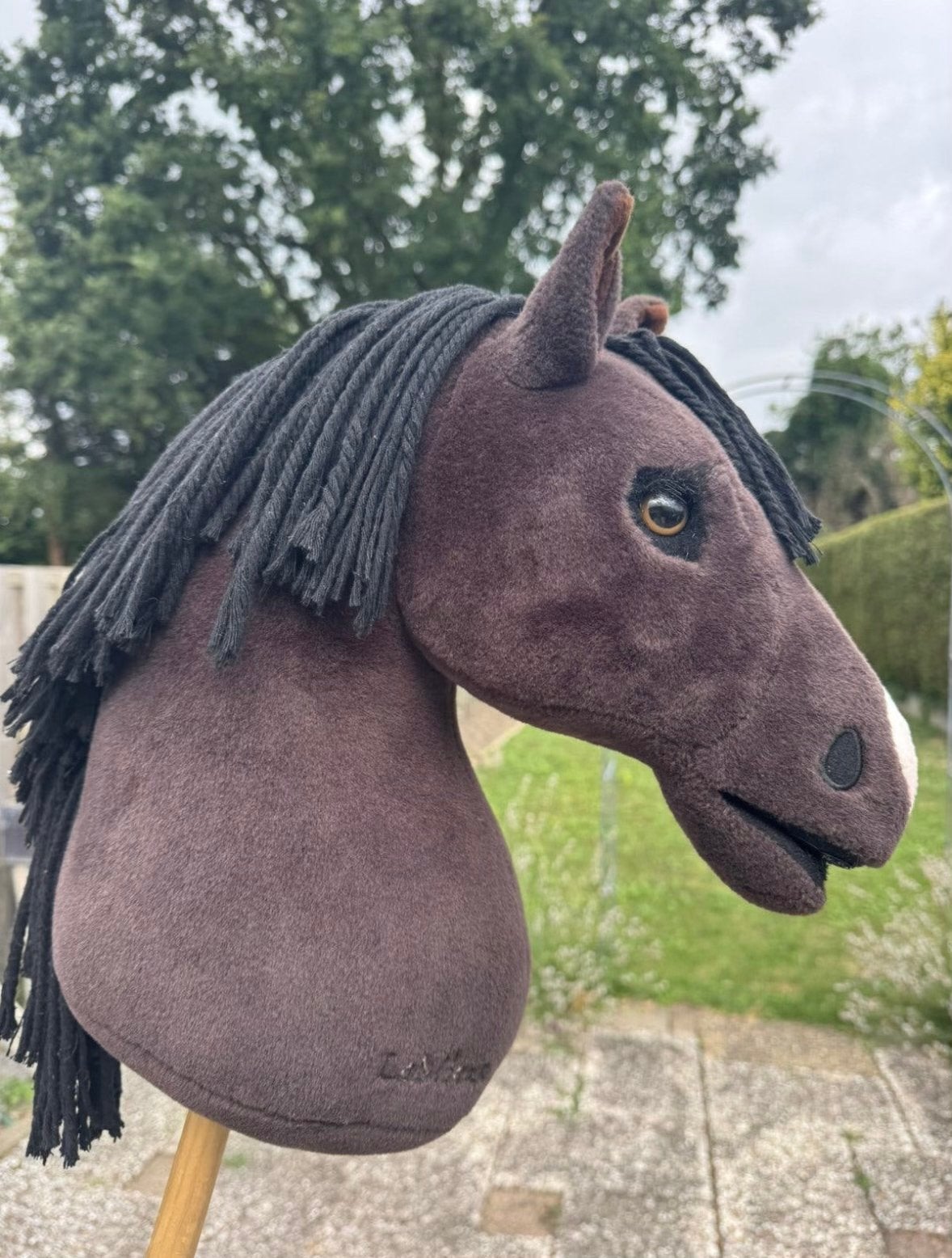 Hobbyhorse Valegro LeMieux  - Bruin met Witte Bles, Ophalen, Zo goed als nieuw, Jongen of Meisje