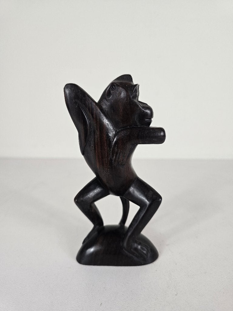 Beeld aap, hout, Bali, Indonesië, tweede helft 20e eeuw, Ophalen of Verzenden