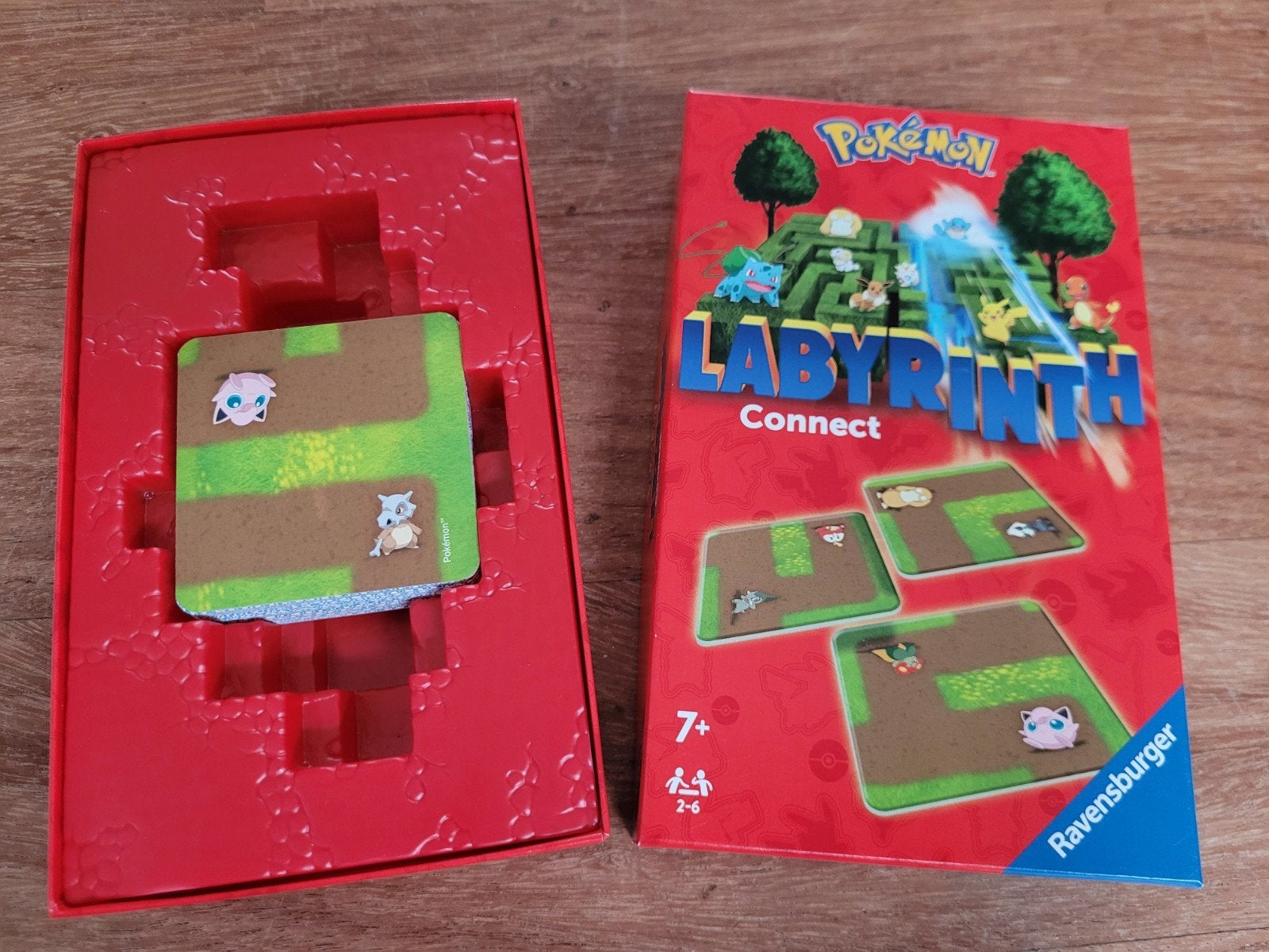 Pokémon Labyrinth Connect - Compleet bordspel, Vijf spelers of meer, Ophalen of Verzenden, Zo goed als nieuw, Ravensburger
