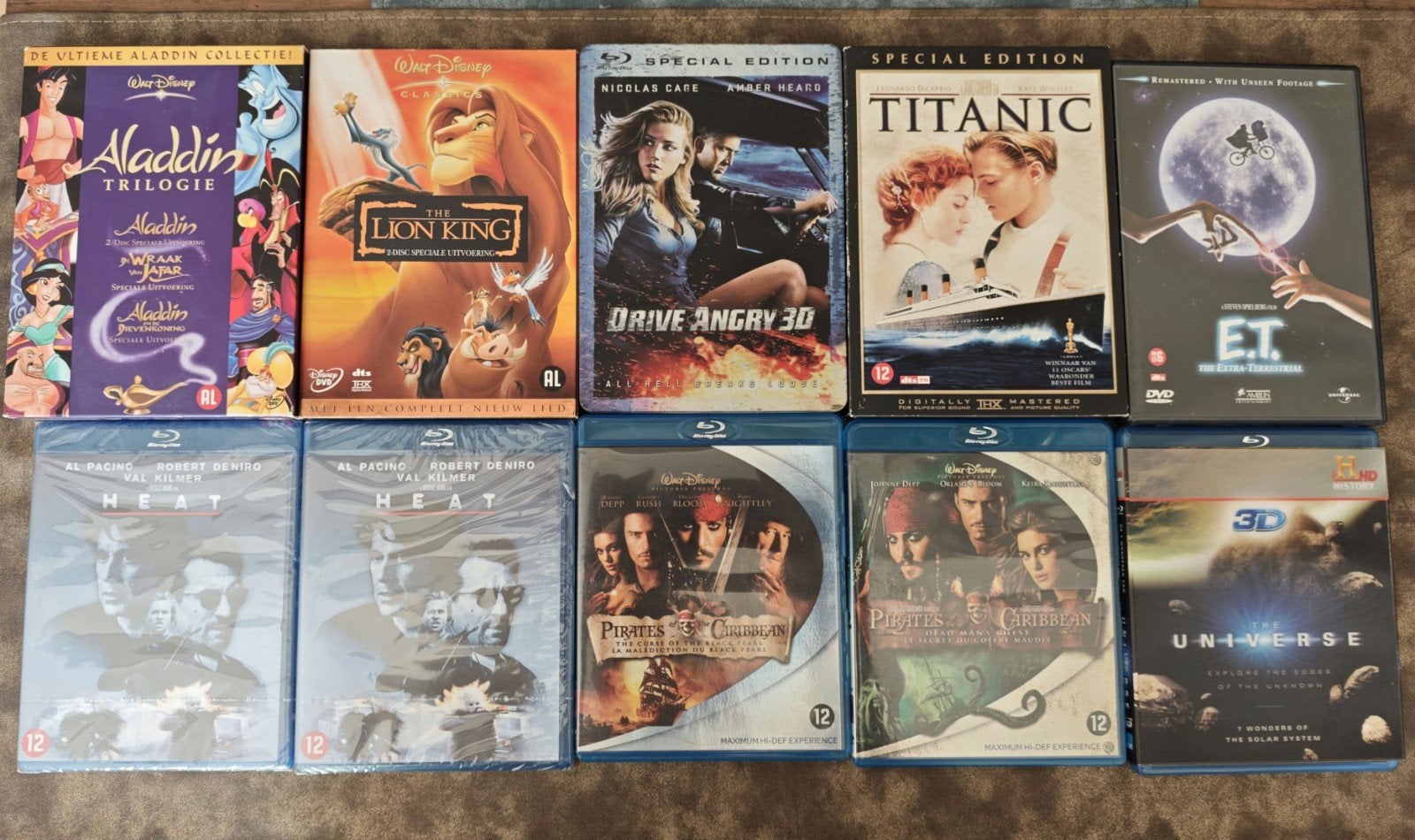 Bluray en DVD special editions, Ophalen, Zo goed als nieuw, Avontuur, Boxset