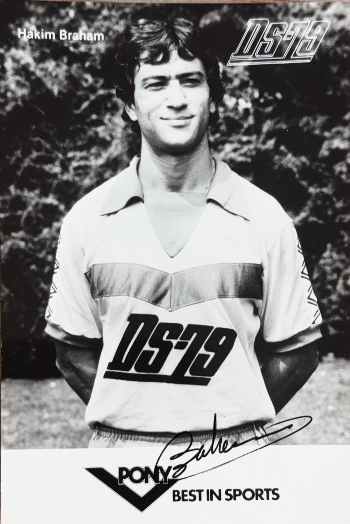 Spelerskaart Hakim Braham - DS ‘79 - FC Dordrecht, Verzamelen, Ophalen of Verzenden, Zo goed als nieuw, Feyenoord, Spelerskaart