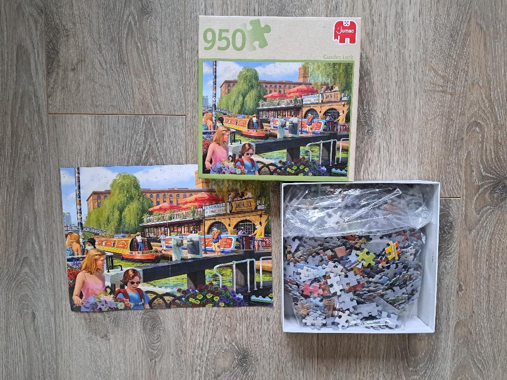 Puzzel Camden Lock, Ophalen, 500 t/m 1500 stukjes, Zo goed als nieuw, Legpuzzel