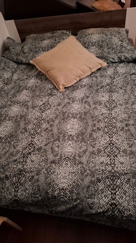 Bijzonder: 2-persoons bed incl. lattenbodems en matras, Ophalen, Overige kleuren, Tweepersoons, Zo goed als nieuw