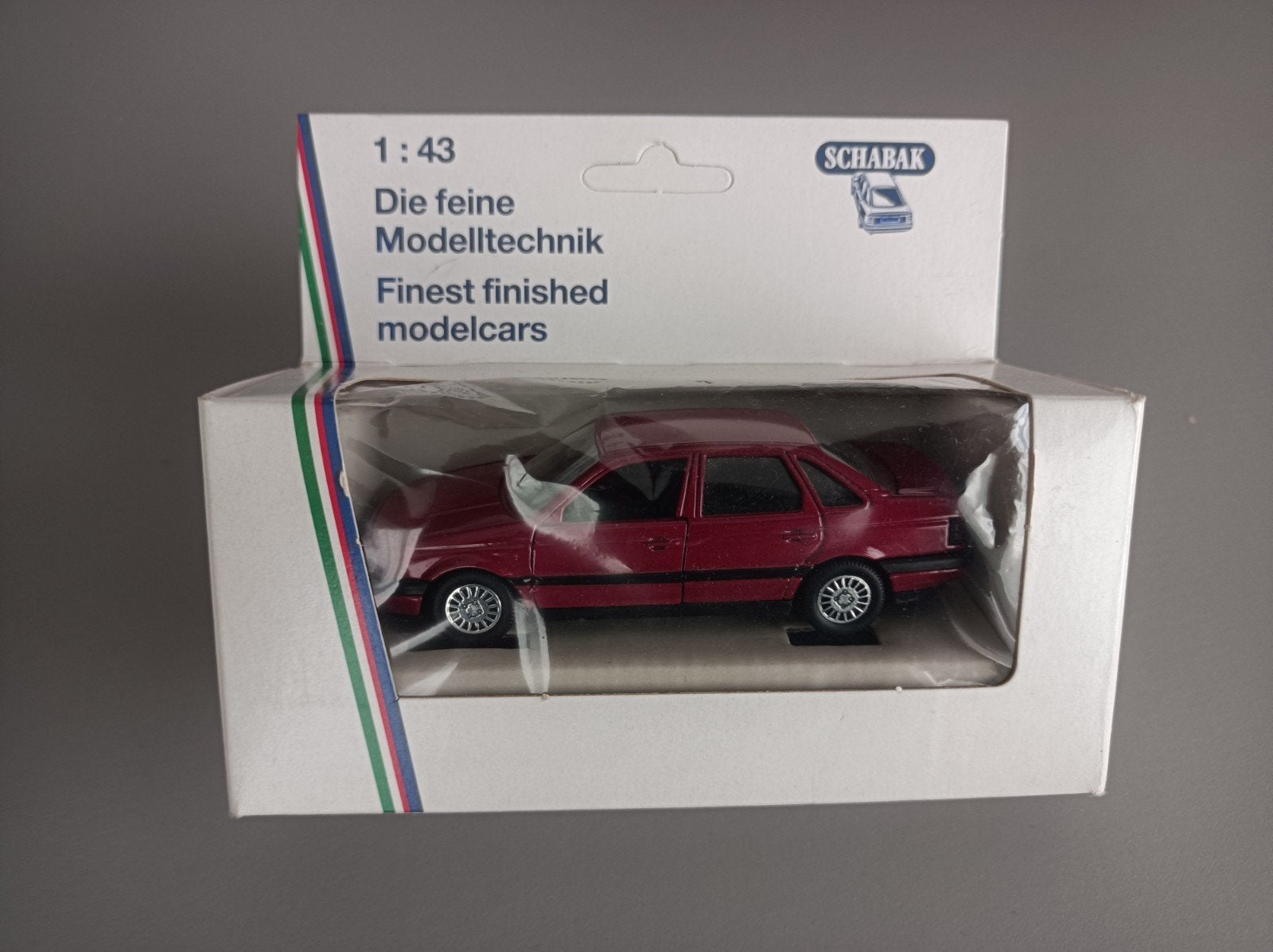 VW Passat B3 van Schabak in origineel doosje, Ophalen of Verzenden, Zo goed als nieuw, Auto, Overige merken