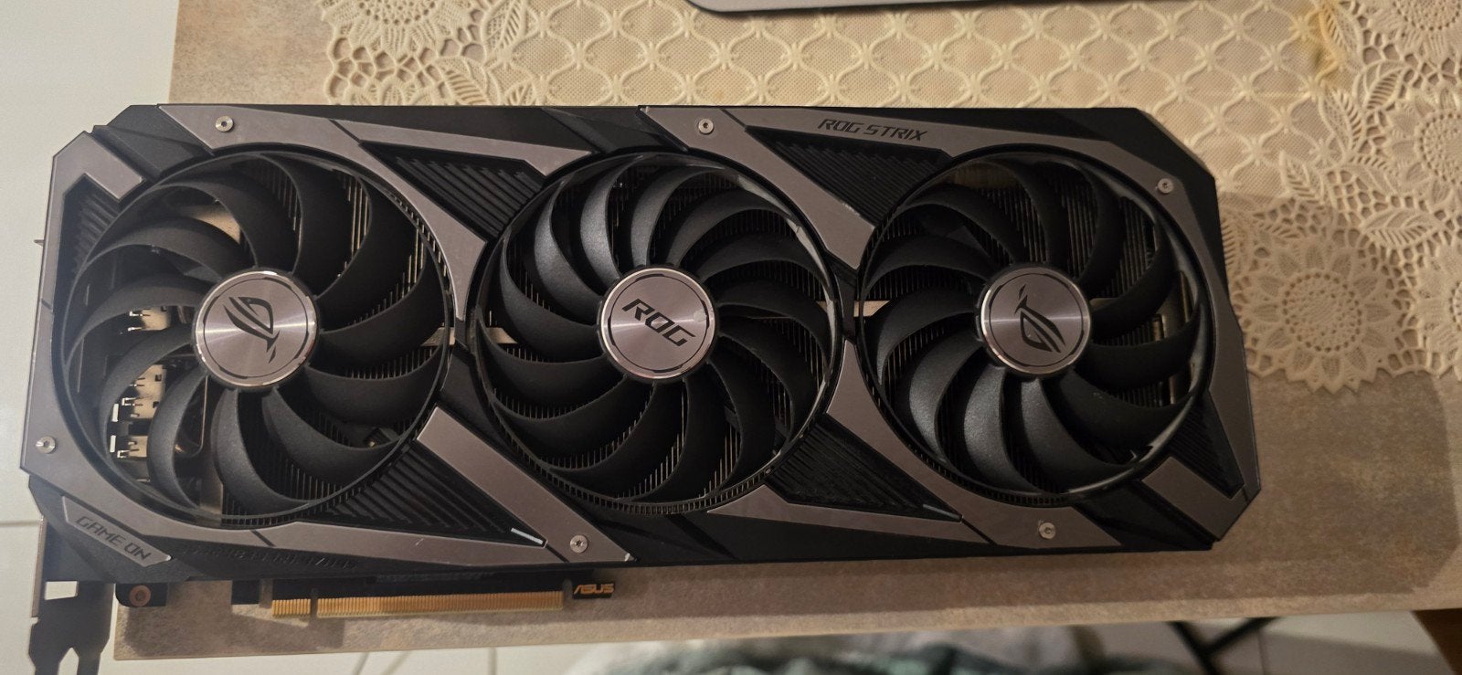 ASUS ROG STRIX 3080 TI, Computers en Software, Videokaarten, Ophalen, Gebruikt, GDDR6, PCI-Express 4