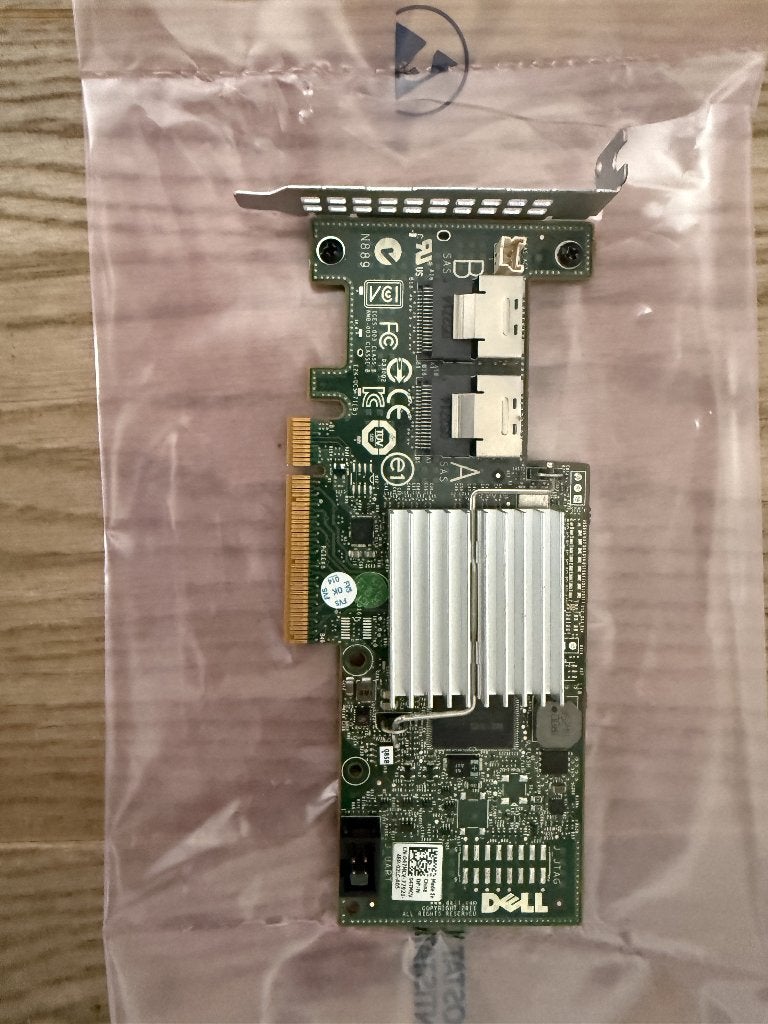 Dell H200 SAS/SATA HBA Controller Kaart (IT-Mode), Intern, Gebruikt, SAS, Ophalen of Verzenden