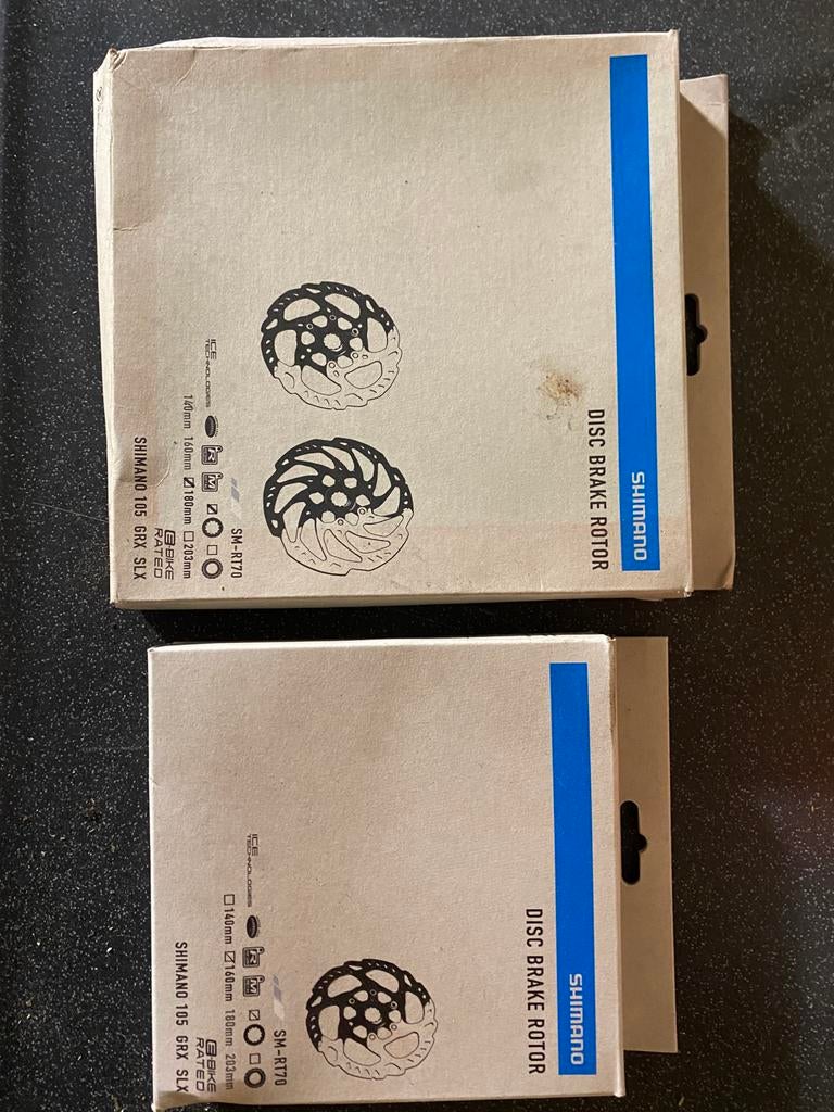 Shimano SM-RT70 Remschijven voor Fiets - Nieuw in Doos, Fietsen en Brommers, Ophalen, Nieuw, Overige typen