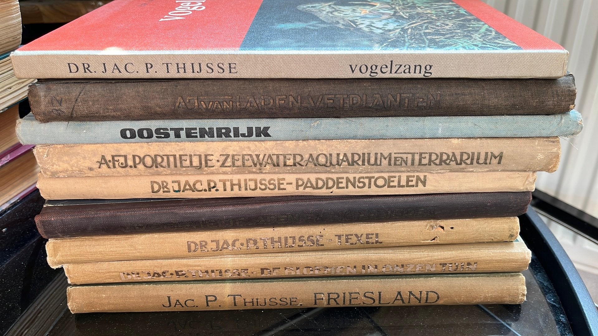 Collectie natuurboeken van Dr. Jac. P. Thijsse, Boeken, Ophalen of Verzenden, Gelezen, Vogels