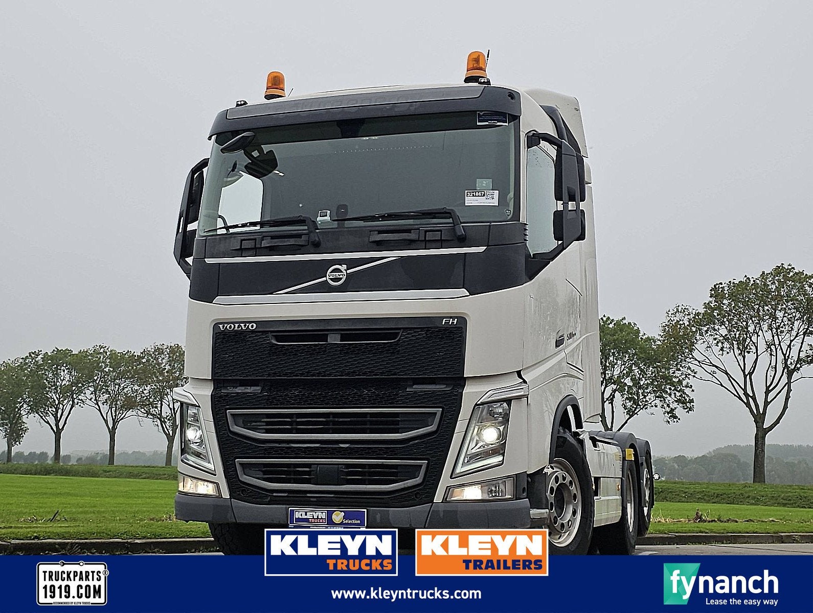 VOLVO FH 500 6x2 steered pto+hydr, Automaat, Euro 6, 510 pk, Wit