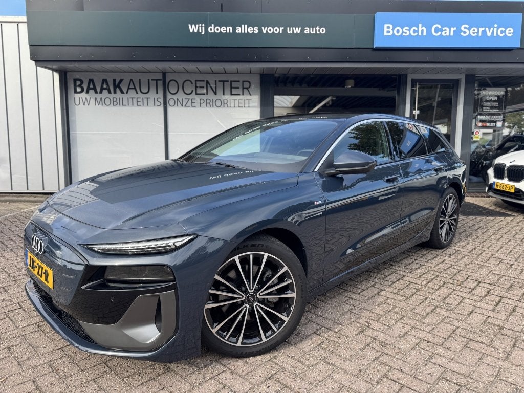 Audi A6 Avant e-tron Advanced edt 83 kWh (bj 2025), Auto's, 0 cilinders, Gebruikt, 100 kWh, Blauw