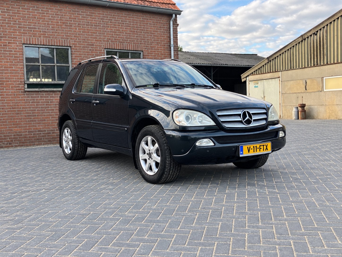 Mercedes-Benz ml270 cdi 2005 grijs kenteken limited edition, Auto's, Automaat, 2102 kg, Leder en Stof, Mercedes-Benz