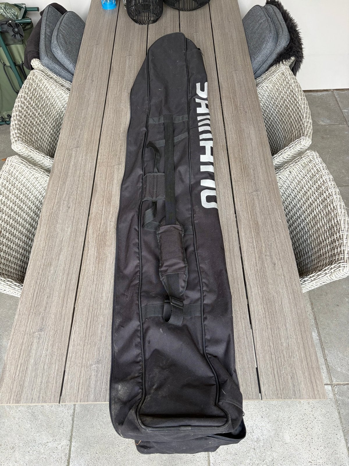 Shimano Speedcast Surf Rod Holdall (Strandhengel Foedraal), Ophalen of Verzenden, Gebruikt, Koffer of Tas